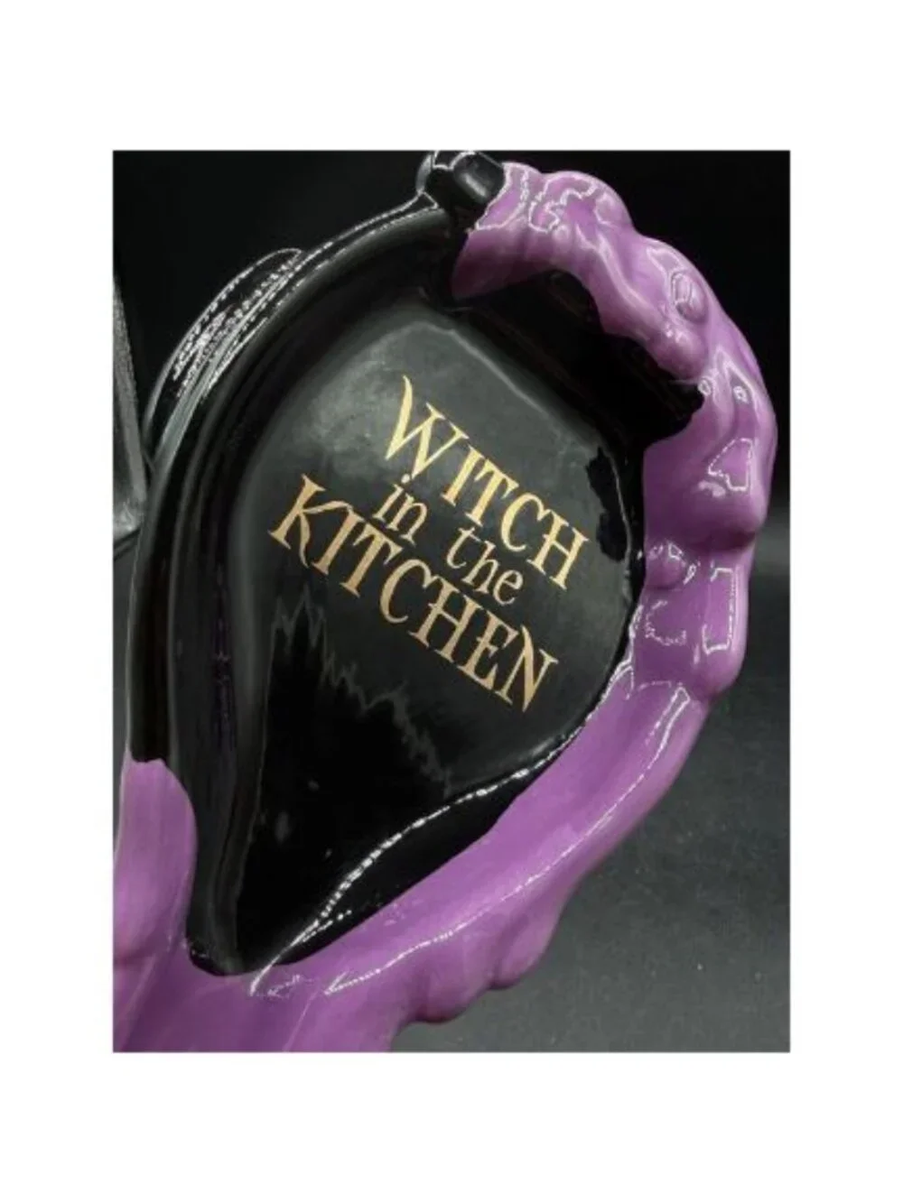 Hocus Pocus Witch In The Kitchen This Is Spirit Halloween Ceramic 12” Spoon Rest